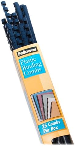 Fellowes 5/16 Navy Binding Combs (25 Pack)