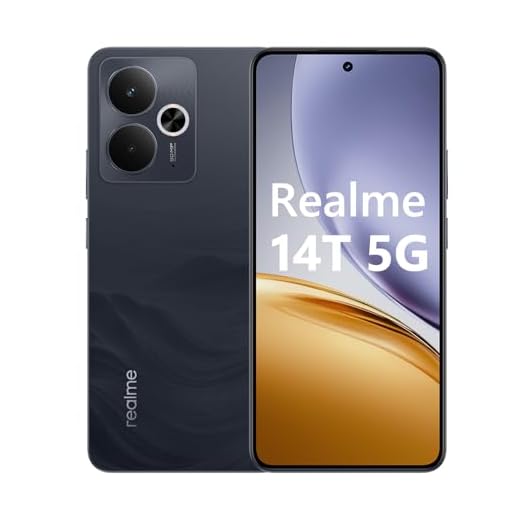 Smartphone Realme 14T 256GB,8GB Ram, 5G, Preto