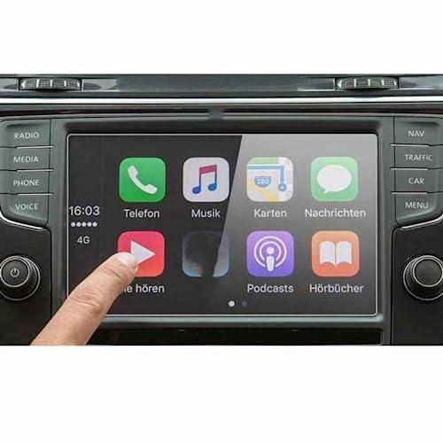 Verre trempé écran de GPS de navigation VW pour vos trajets en Tiguan
