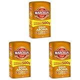Marcilla Café Molido Natural 500 g (Paquete de 3)