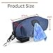 PetBemo Dog Poop Bag Holder Pet Waste Bag Dispenser, Stain Resistant, Premium Quality Pet Trash Bag Holder With YKK Zipper For Walking, Running or Hiking Accessory,Blue