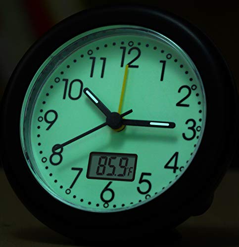 Travel Alarm Clock With Thermometer
