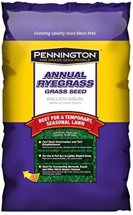 PENNINGTON Annual RYEGRASS Grass Seed 1EA/20 LB