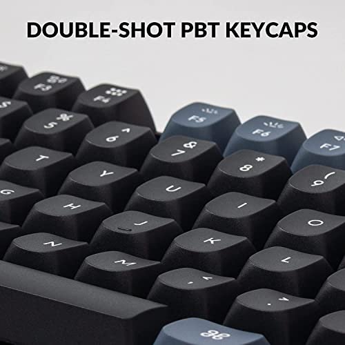 Image of Keychron K8 Pro QMK /VIA Wireless Mechanical Keyboard, Hot-Swappable TKL Custom Programmable Macro Wired Keyboard with Gateron G Pro Brown Switch, White Backlit, PBT Keycaps for Mac Windows Linux