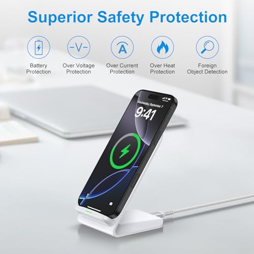 Support chargeur sans fil Google Pixel station de charge inductive 15W