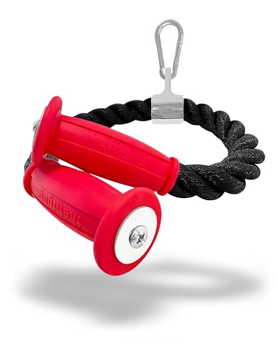 Opiniones y reviews de Muñecos cuerda que puedes comprar esta semana. 34 THEFITGUY - Accesorio ergonómico de cuerda de tríceps para máquina de cables, agarre cómodo, antideslizante, reduce la presión de la muñeca y los frotes de la piel, fácil de...