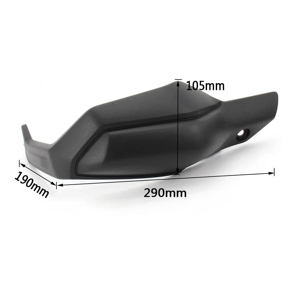 para CRF 1000 para África para Twin para Adventure para Sports 2016-2019 Manos Motocicleta Protector Palancas Embrague Freno Manillar Guardamanos(White)