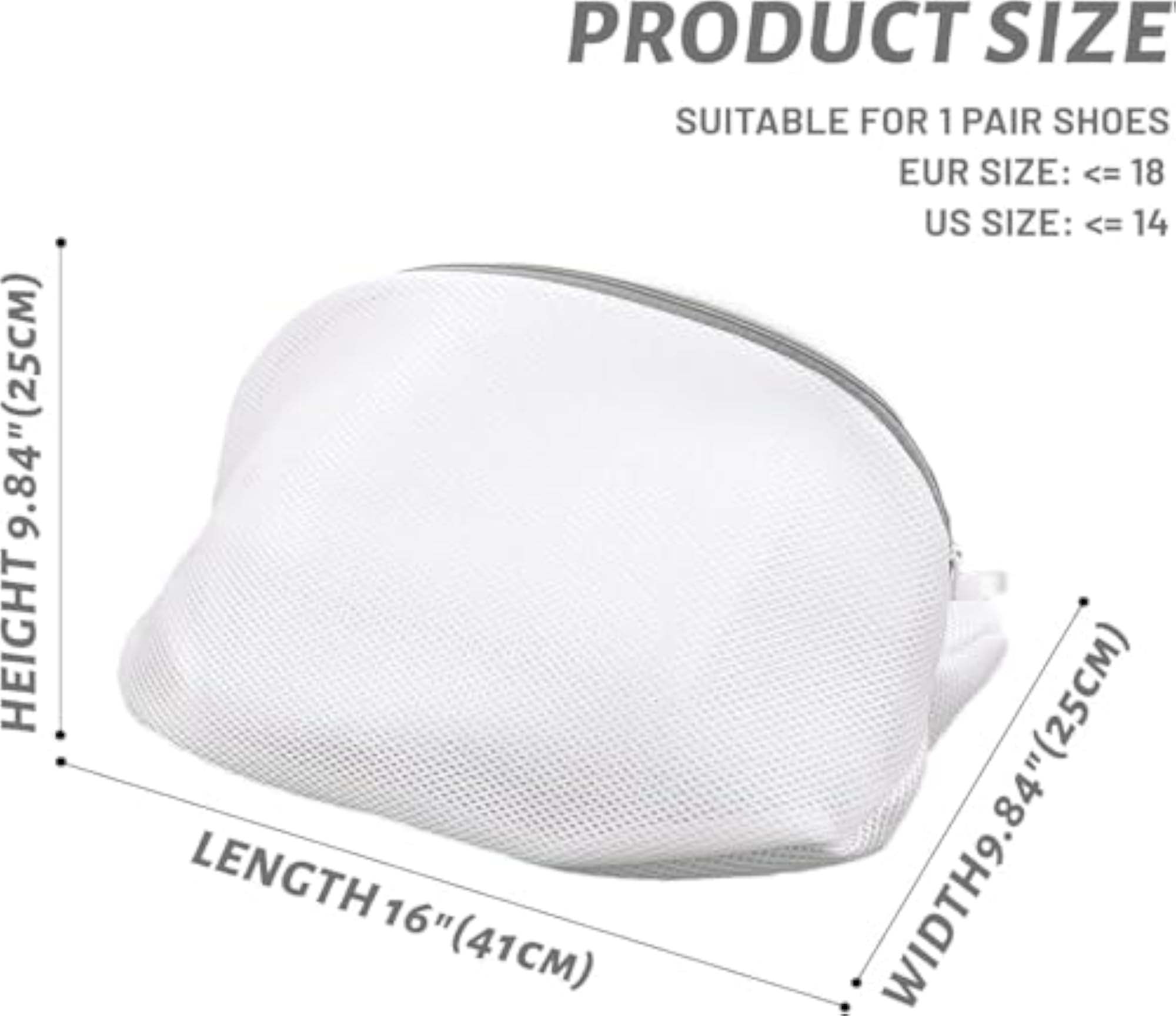 Mesh Laundry Wash Bags for Washing Machine, Pack of 2
