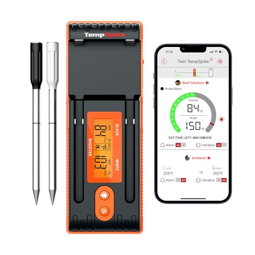 ThermoPro TempSpike Wireless Meat Thermometer with 2 Probes