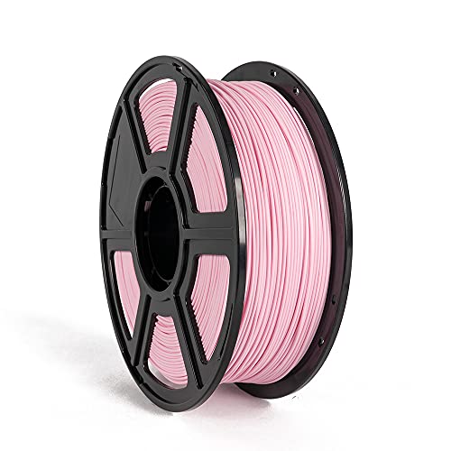 FLASHFORGE Filaments d'Imprimante 3D PLA 1,75 mm Bobine de Précision Dimensionnelle 1 kg - 0,05 m Pour Imprimante 3D FDM (rose) Cover