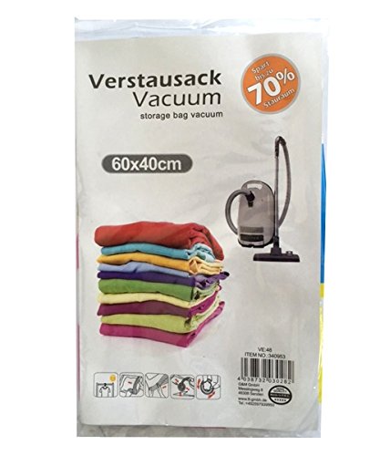 MyBeautyworld24 – Bolsas Ropa 60 x 40 con lilanem Flores | bolsas para ropa Saco, vacío,