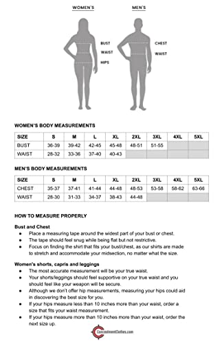 Concealmentclothes Men’s Compression Undercover- Concealed Carry Holster Tank Top Shirt - 2 Pack- White And Black - Xx-Large #TOP7