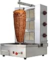 Shawarma Machine, Vertical Rotisserie Machine, Shawarma Grill Machine, Propane Gas Kebab Grill Gyro Meat Maker, 3 Burners Separate Control, Adjustable Distance