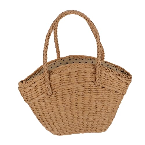 Sac de plage élégant en jute idéal pour vos sorties et accessoires