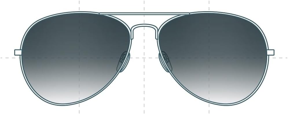 Sunglass Fix Replacement Sunglass Lenses Compatible for Coach HC7003 Kristina 59mm (Non-Polarized SFx Edge Black Gradient Hardcoat Pair)