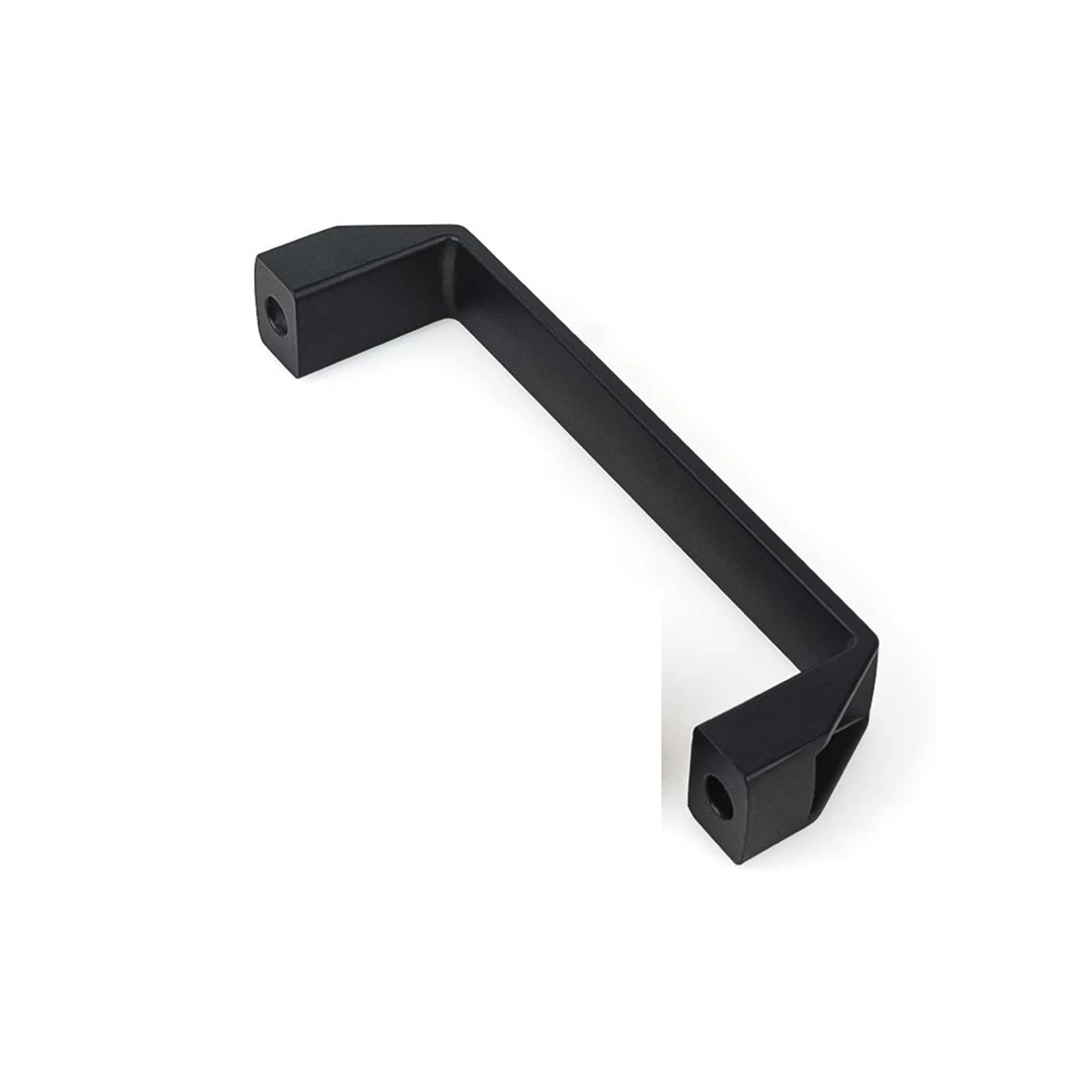 Poignée de porte en plastique 180mm noir entraxe 90 120 pour rénovation de meuble et placard