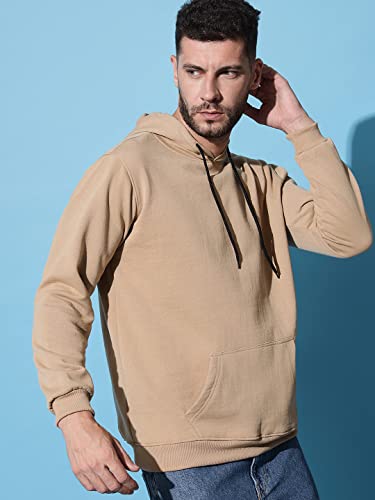 Image of Men's Cotton Blend Hooded Sweatshirt