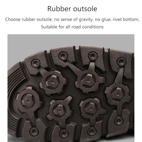 Stepthetop Motorcycle Boots, Stepthetop Boots Men, Men'S Hand-Stitched Leather Boots-Wide Toe, Waterproof, Anti-Slip4