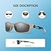 Duduma Polarized Sports Sunglasses for Men Women Running Cycling Fishing Golf Driving Shades Sun Glasses Tr90 (grey matte frame with black lens)