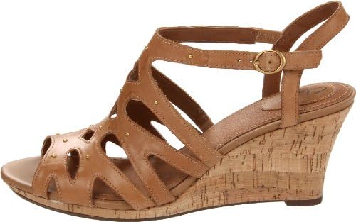 Amazon.com | Clarks Women's Fiddle String Platform Sandal | Platforms ...