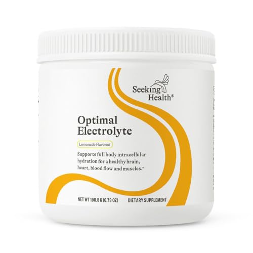 Image of Seeking Health Optimal Electrolyte - with Magnesium, Sodium, & Potassium for Electrolyte Support - Natural Lemonade Flavor, 30 Servings