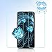 OnePlus 6T Screen Protector Glass [2 Pack] FENGJ Premium Tempered Glass Film 3D Touch Anti-Scratch Bubble-Free Screen Protector Compatible with OnePlus 6T - Transparent