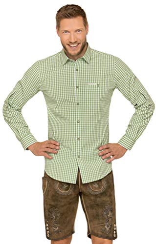 Stockerpoint Camicia da Uomo, Verde (Verde Scuro), M