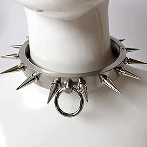 Madaenmj Rvs Afsluitbare Kraag/Bdsm Bondage Terughoudendheid Ring Slaaf Fetisj Sm Games Speeltjes Voor Vrouwen Man, Sm…