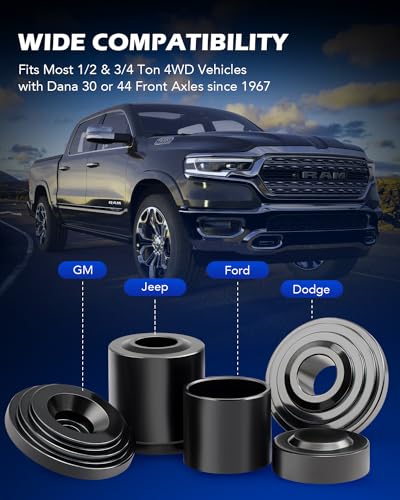 Image of Orion Motor Tech Ball Joint Press Kit, Heavy Duty Ball Joint Removal Tool with 4wd Adapters, Ball Joint Tool for Most 2WD and 4WD Cars and Light Trucks