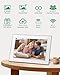 10.1 Inch AI Magic Frame, Smart Full HD WiFi Digital Picture Frame with IPS Touch Screen, Auto-Rotate & Motion Sensor Portrait, Unlimited Cloud Storage&64GB Storage, Easy to Share via HOMTURE APP