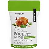 Aromasong Turkey Brine - 100% Natural - 2 LB - For Wet & Dry Brining. (Herbs De Provence seasoning) for Whole, Smoked, Oven-Roasted or Fried Turkey - Made in USA