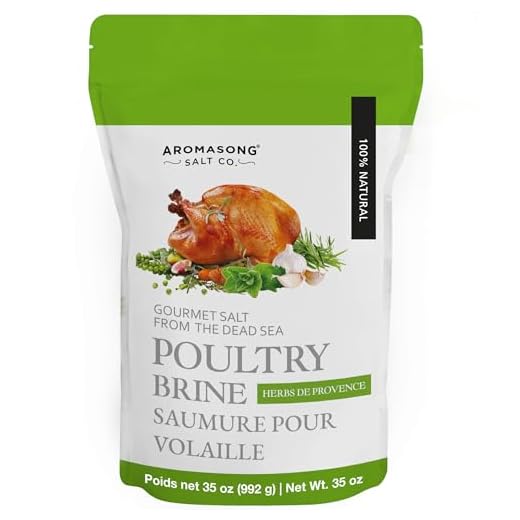 Aromasong Turkey Brine - 100% Natural - 2 LB - For Wet & Dry Brining. (Herbs De Provence seasoning) for Whole, Smoked, Oven-Roasted or Fried Turkey - Made in USA