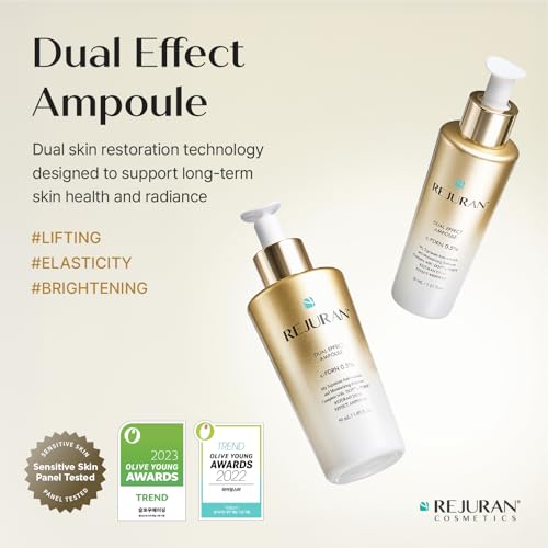 REJURAN® Dual Effect Ampoule, DOT DUAL c-PDRN® - Salmon DNA Face Serum for Deep Rejuvenation, Wrinkle Care, Firming, Skin Elasticity with Visible Anti-Aging Results. Korean Skincare (1.01 fl oz) - Image 3