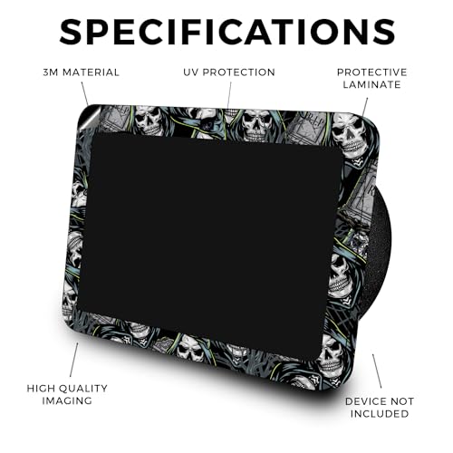 Image of Skin Compatible with Amazon Echo Show 8 (3rd Gen, 2023) - Wall of Death - Premium 3M Vinyl Protective Wrap Decal Cover - Easy to Apply | Crafted in The USA by MightySkins