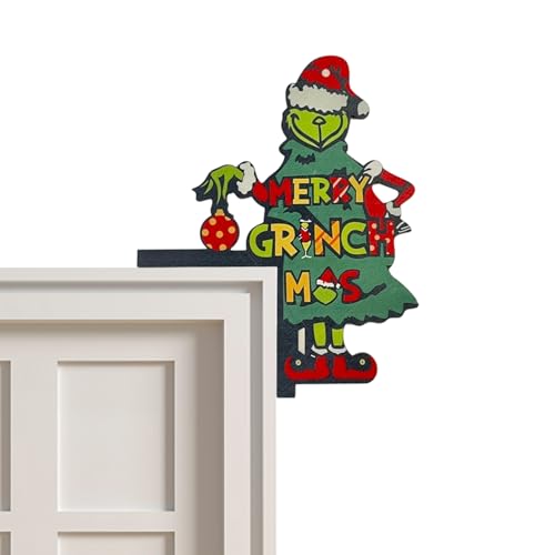 Weihnachtsdeko Grinch Türrahmen Dekoration, weihnachtsdeko innen...