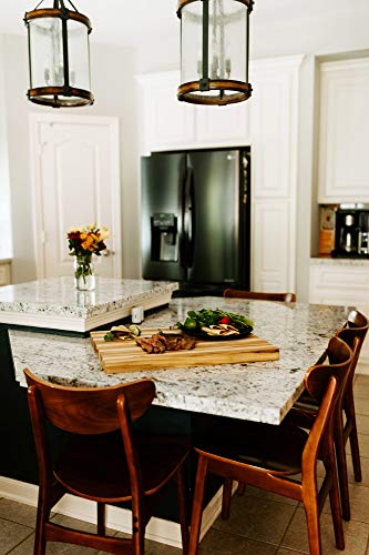 Terra Teak Extra Large Cutting Board 24 X 18 Inch - Thick Brazilian Teak Wood #TOP2