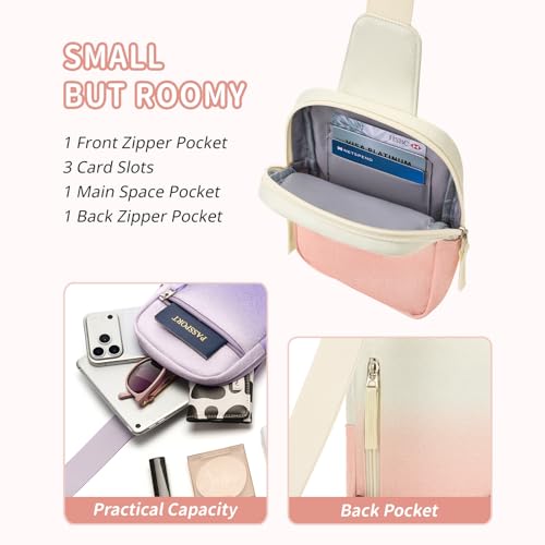 Image of Birthday Back to School Gifts for Teen Girls 8-12, Fanny Pack Crossbody Bag | 8 9 10 11 12 Year Old Girl Birthday Gifts, Kids Sling Bag Purse Travel Essential, Preppy Fashion Tween Girl Gift Trendy Stuff