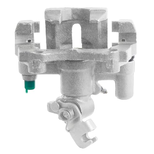 Image of Detroit Axle - Rear Left Brake Caliper w /Bracket for 1997-2003 Ford Escort