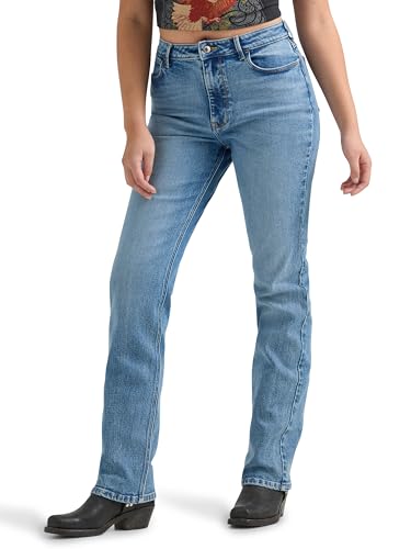Wrangler Women's High Rise True Straight Fit Jean, Ivy, 6-32 - image 1