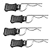 50 Pieces HobbyPark Universal RC Body Clips w/Pull Tabs Car Clips R Clips for All 1/10 1/12 Scale Redcat HPI HSP Exceed RC Car Parts Truck Buggy Shell Replacement, Silver