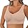 Reggiseno Senza Spalline Reggiseni Sportivo da Donna Senza Ferretto, Cuciture Reggiseno Sottile Estivo Ice Comfort Top Schiena Scoperta Tezenis Morbido di Base per Grandi Taglie Forti Light Rosa M