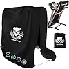 ClawsCover Folding Treadmill Cover Waterproof Dustproof Running Machine Cover Exercise Workout Equipment Protective with Windproof Drawstring and Air Vents Fits for Home Gym Indoor Outdoor