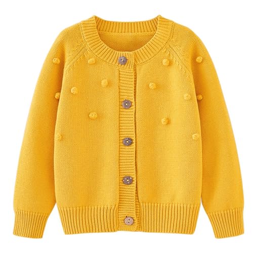 Newborn Baby Girl Boy Cute Button Up Cardigan Toddler Long Sleeve Knit Sweater Infant Fall Winter Clothes