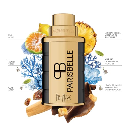 Image of PROMESSE - The Euro Boulevard Collection Extrait De Parfum (100ml) | Fresh Citrus-Aquatic Scent with Pineapple, Marine Notes & Leather