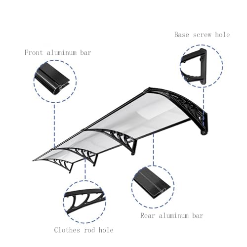 Toldo resistente a la intemperie para goteras en ventanas 3