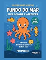 Fundo do Mar – Para Colorir e Aprender (Mundo Divertido para Colorir e Aprender) (Portuguese Edition) B0F6DDT1BV Book Cover