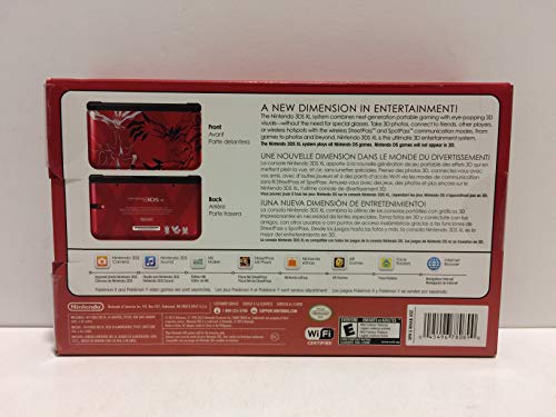 Nintendo Pokémon X & Y Limited Edition 3 Ds Xl (Red) #TOP1