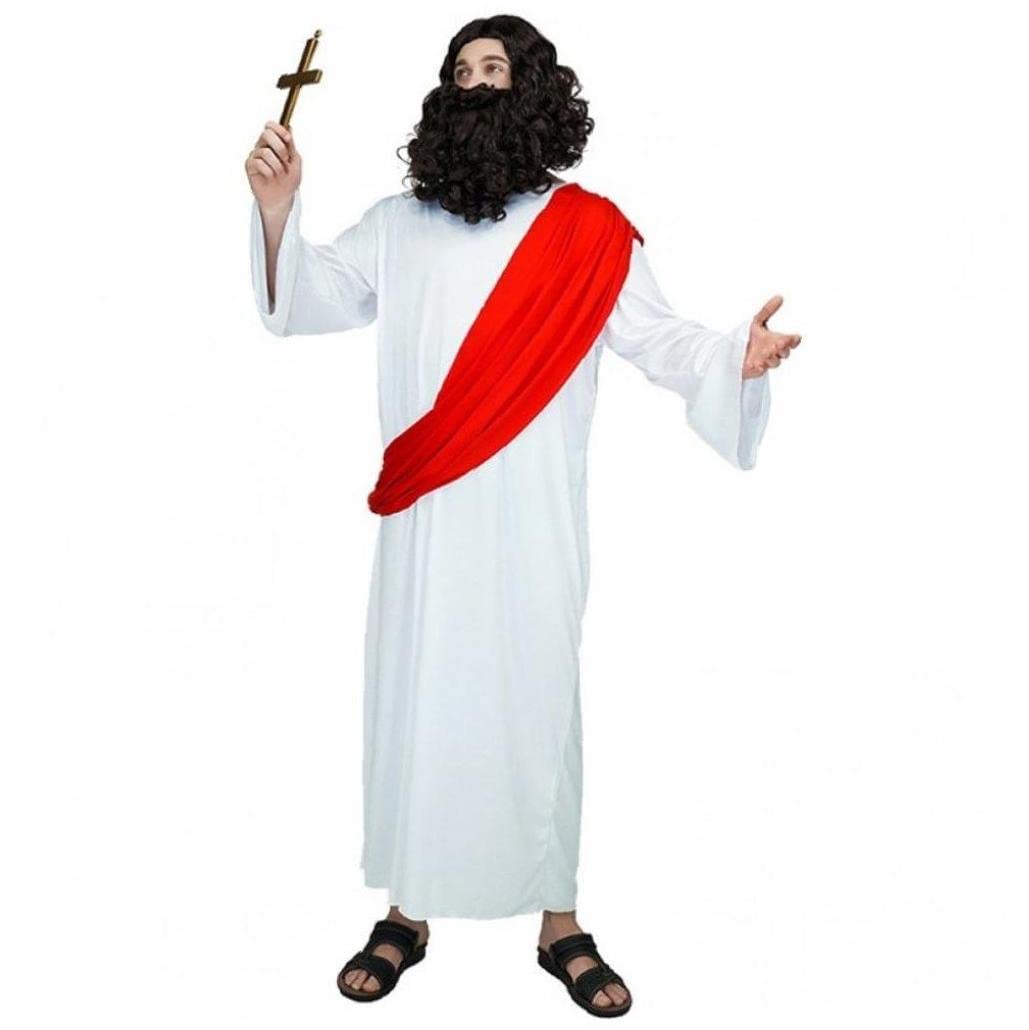 Amazon.co.jp: イエス・キリスト衣装 男性用 ロングジーザス