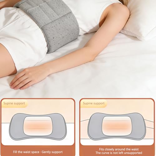 Coussin lombaire flexible soutien dos ergonomique lit et siege - 5