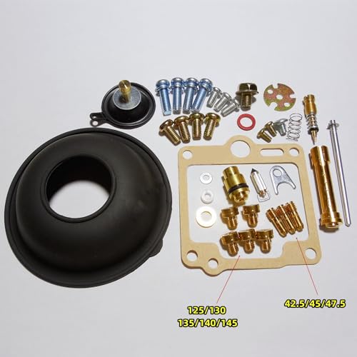 Kit réparation carburateur moto LS650 Savage Boulevard S40 avec diaphragme